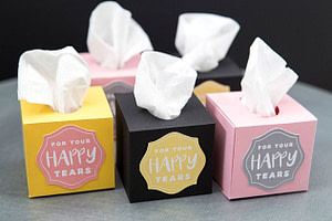 Mini cutii cu servetele - 101 idei pentru nunta ta