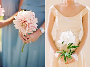 Flori pentru domnisoare de onoare - 101 idei pentru nunta ta